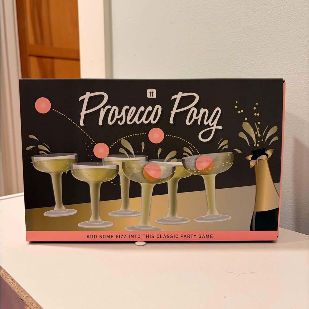 Prosecco Pong Party Game Set